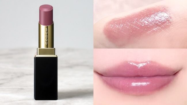 SUQQU/スック モイスチャー グレイズ リップスティック 全色スウォッチ