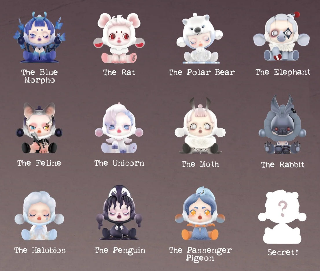 Skullpanda The Mare Of Animals Series Blind Box – Meaning Less Art