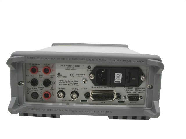 測定器ガレージ | 34401A／デジタル・マルチメータ: 汎用計測器・測定