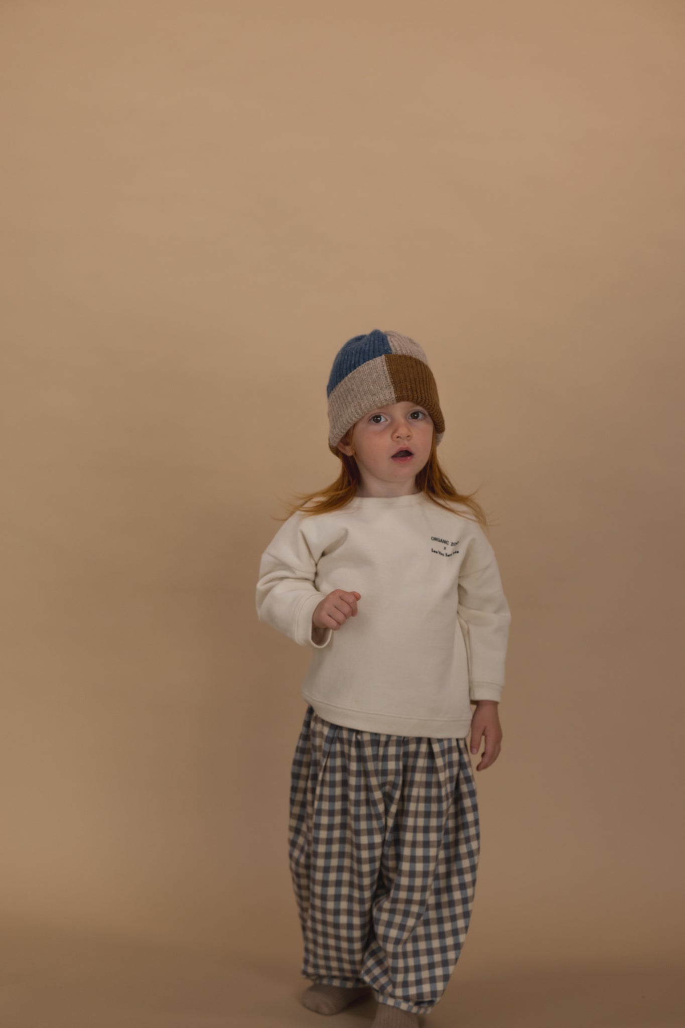 organic zoo】Shoreline Gingham Lodge Pants – Melty Colors