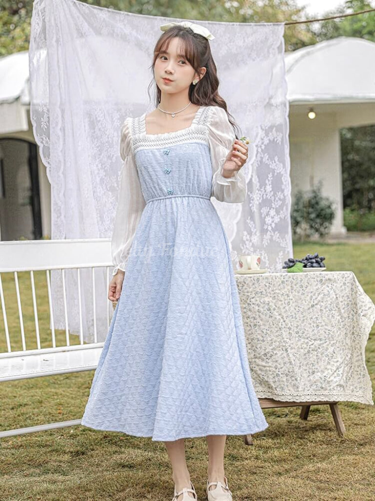 公式】【ふんわり軽やか】青空の下の華やぎワンピース - プリンセス