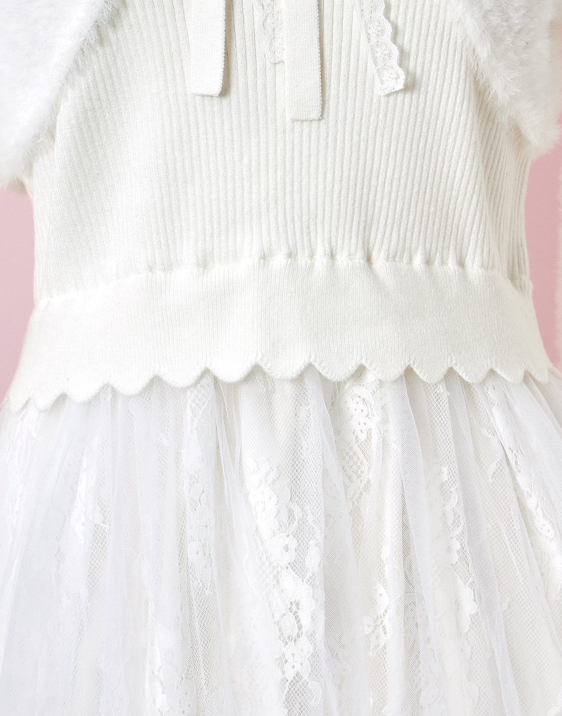 Melty fluffy knit ワンピース – mellfy memory