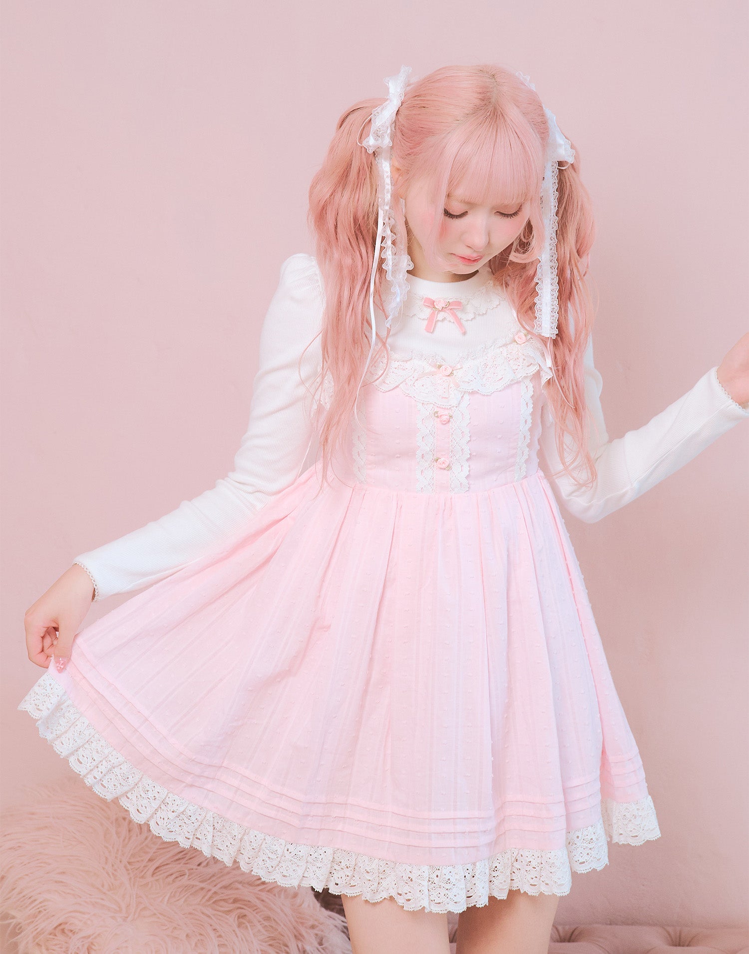 rosey sweet jumper skirt – mellfy memory