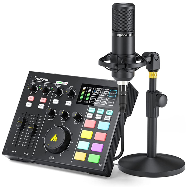 Maono AU AM100 K1 Microphone with Audio Interface Podcat Gaming