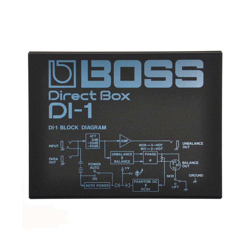 BOSS DI-1 ダイレクトボックス | 音響機材、プロジェクター、映像機器