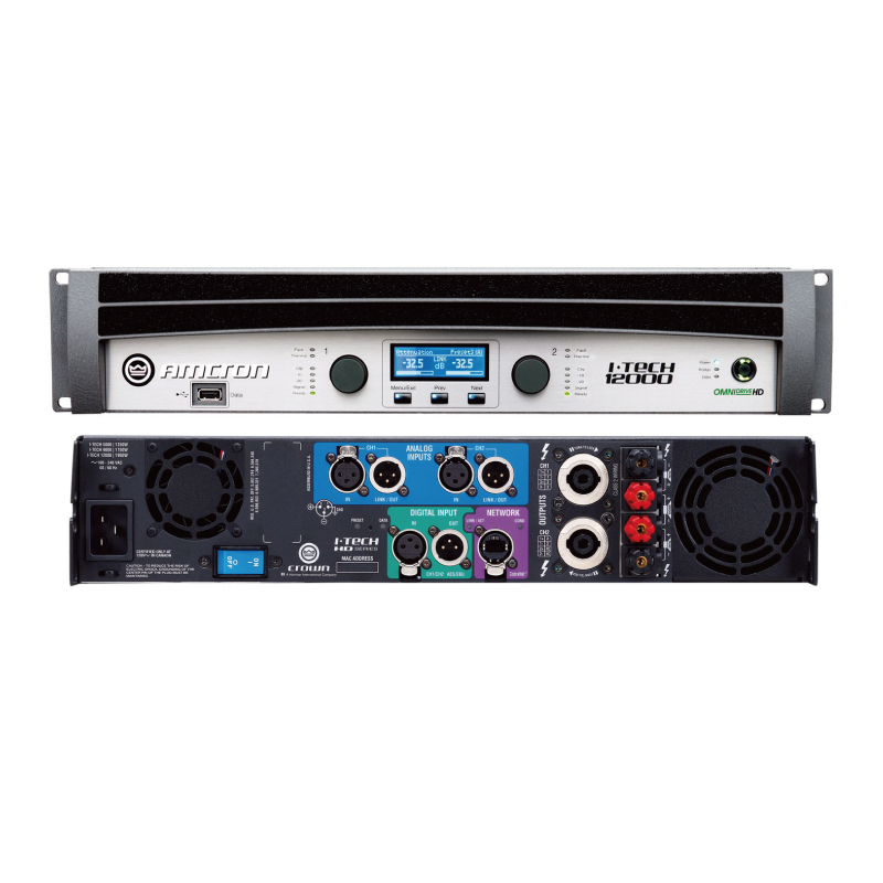 AMCRON I-TECH5000 パワーアンプDSP | 音響機材、プロジェクター、映像