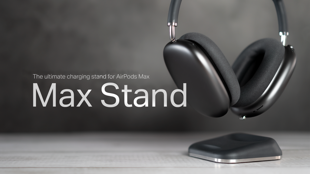 これを考えた方はすごい!!AirPods Maxを置くと同時に充電も行って