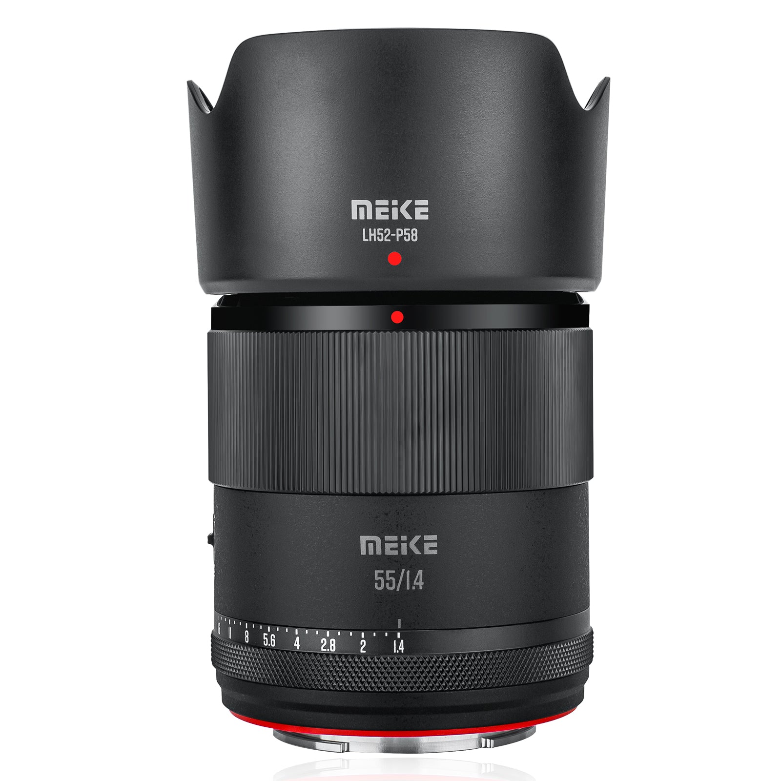 55mm F1.4 APS-C STM Auto Focus Golden Portrait Lens for E Mount Camera