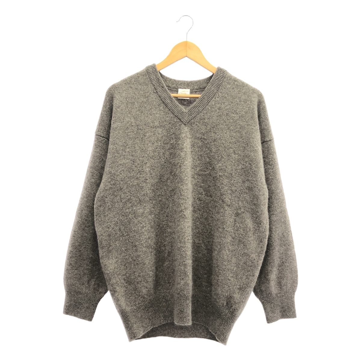 Wool Yak V-neck Knit ヤク Vネック ニット | ブランド古着の買取