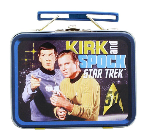 Star Trek: TOS Kirk & Spock Mini Tin Lunch Box | Free Shipping