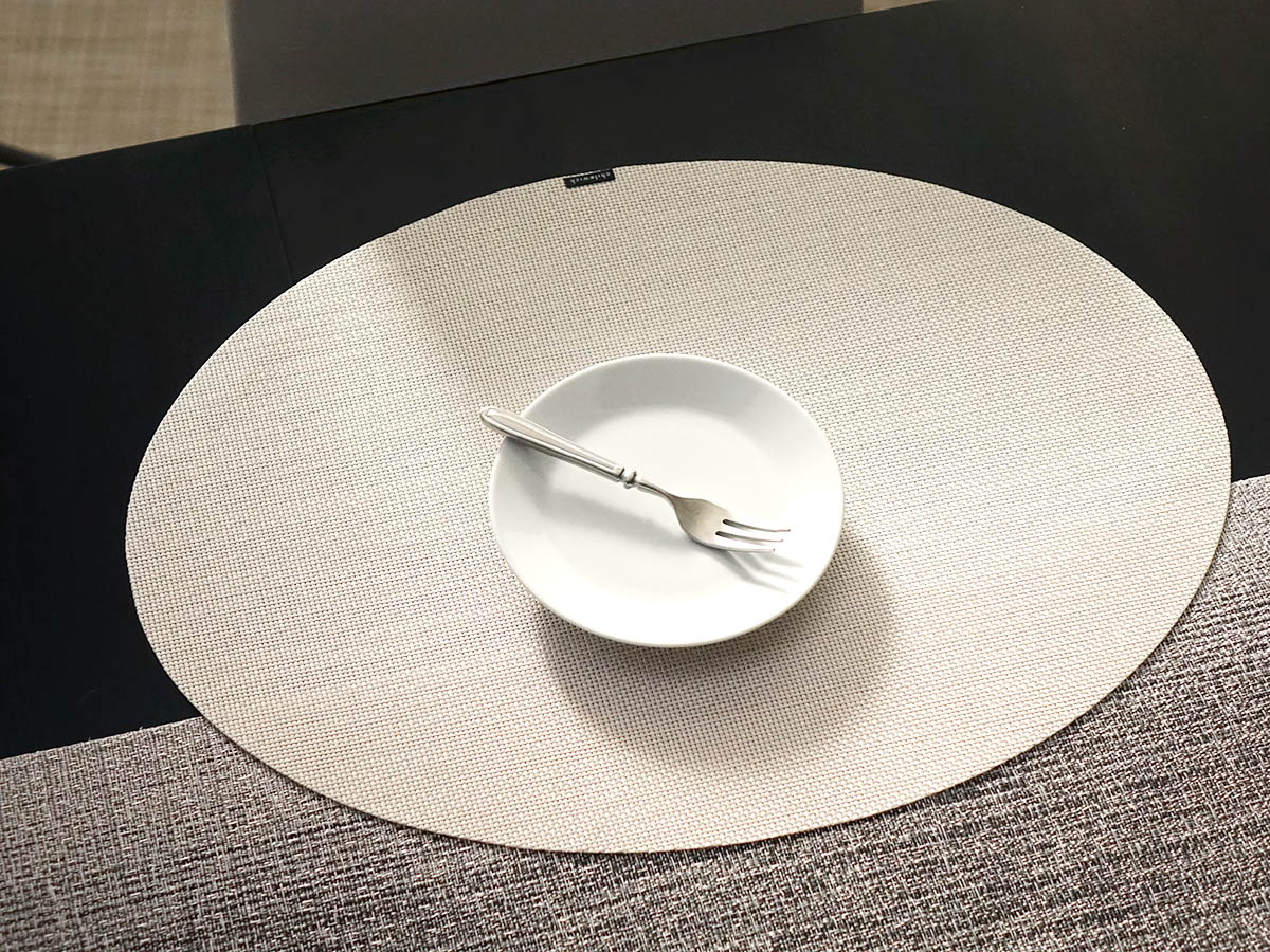 チルウィッチ ランチョンマット オーバル型 ミニバスケットウィーブ