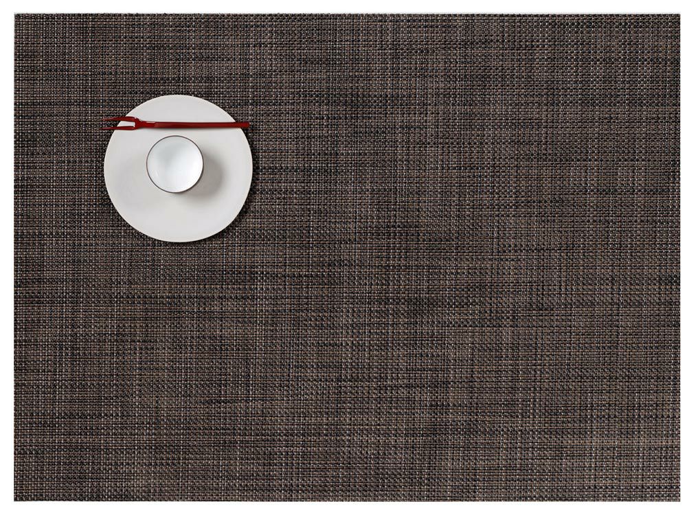 チルウィッチ ランチョンマット ミニバスケットウィーブ｜茶色 ダーク