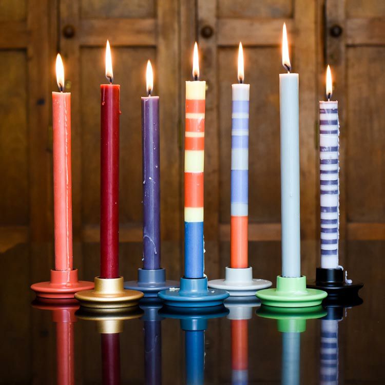 北欧テイストのアニマルキャンドル（ロウソク）・オレンジ｜British