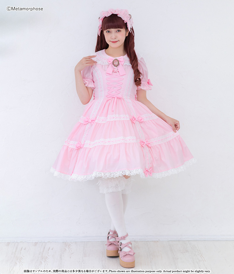 木漏れ日のトロイメライ ティアードジャンパースカート - ワンピース