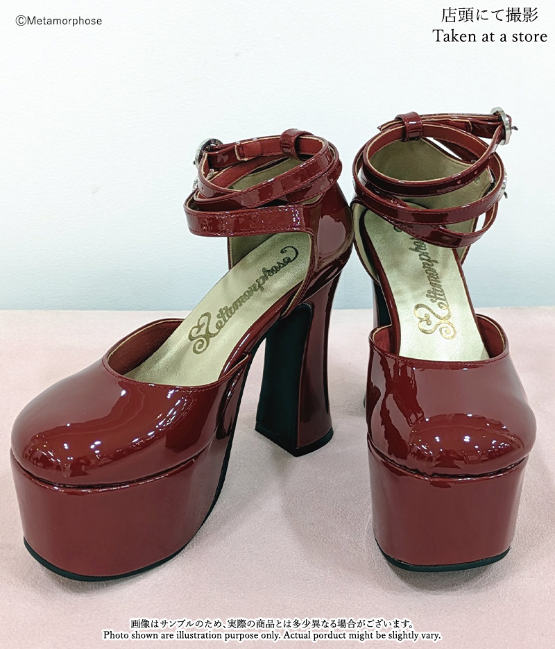 ヒールストラップシューズ - 靴 | メタモルフォーゼ - ロリータ