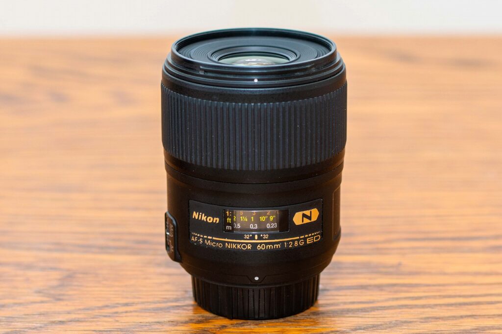 AF-S Micro NIKKOR 60mm f/2.8G EDの重さを量ってみよう【作例あり