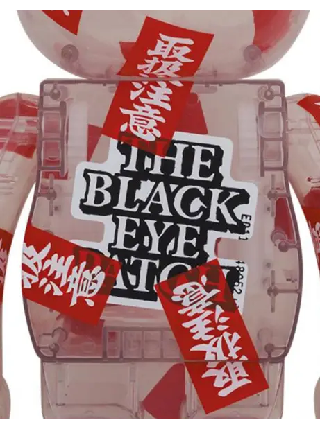 Medicom Toy Bearbrick Black Eye Patch 1000%