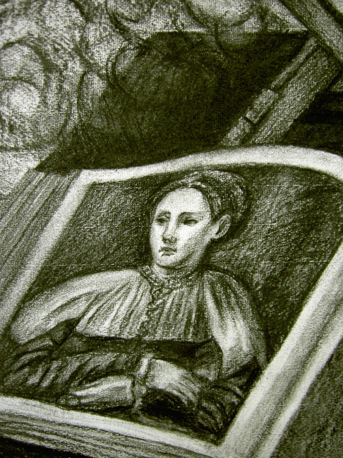 植田会員の繊細で大胆な木炭デッサン ｜ 東京新宿のメッツ絵画教室