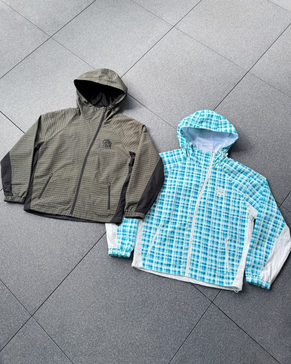 MERTRA ASYMMETRICAL PLAID JACKETS SET | Latest Collection