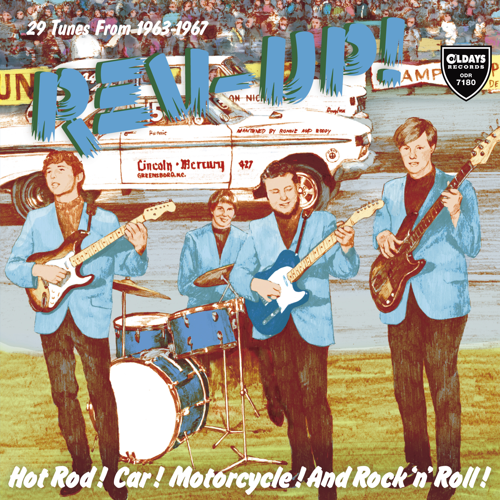 芽瑠璃堂 ＞ V.A. 『レヴ・アップ！ホットロッド、カー、モーター