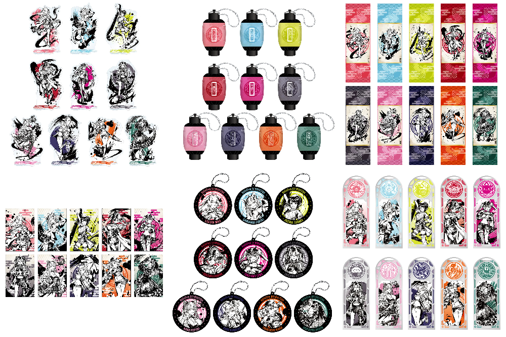 発売中】『ホロライブプロダクション “墨彩の宴”フェア ～推すならば