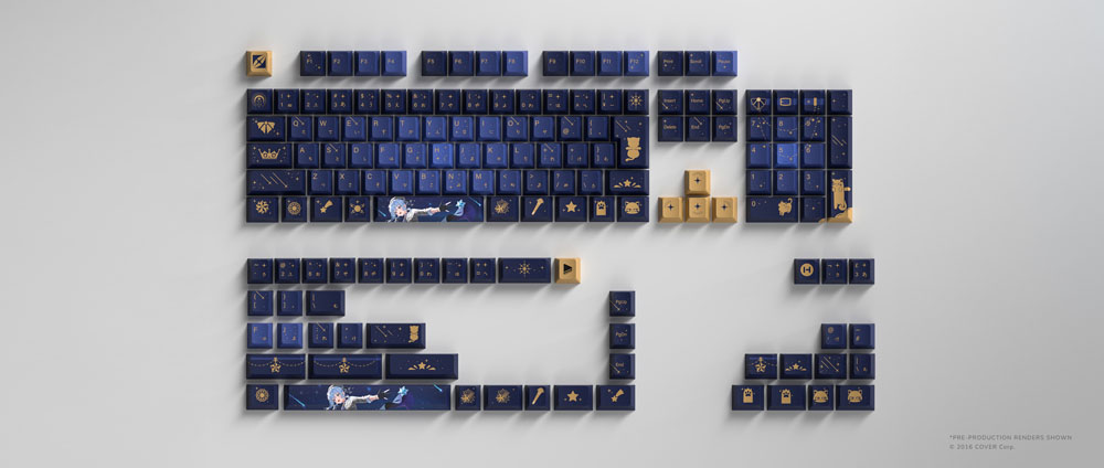 発売中】星街すいせい PCケース・キーキャップ／Hoshimachi Suisei Y70