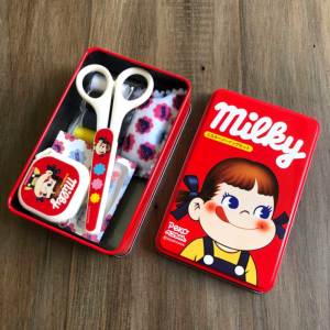 ミルキー ペコちゃん ソーイングセット 缶入り milky SS-1805 | 道具