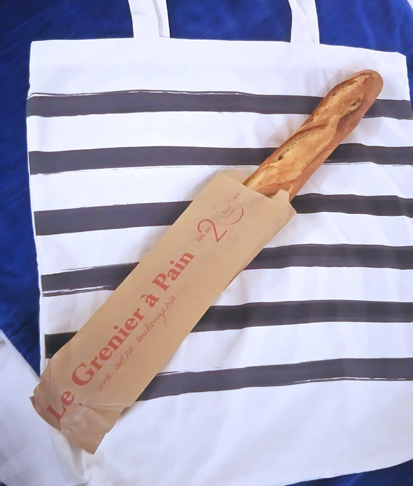 ル・グルニエ・ア・パン】朝のセット（パンのカゴ盛り） | きのこの