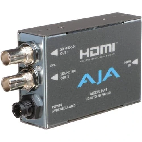 HA5 Conversor AJA HDMI para SD/HD-SDI