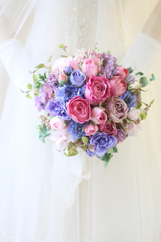 flower gift lab / シルクフラワー ブライダルブーケ