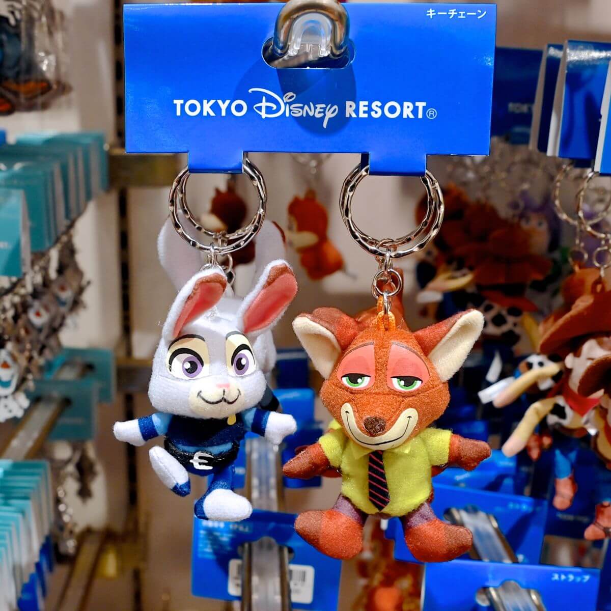 デフォルメされたニックとジュディ！東京ディズニーランド『ズートピア