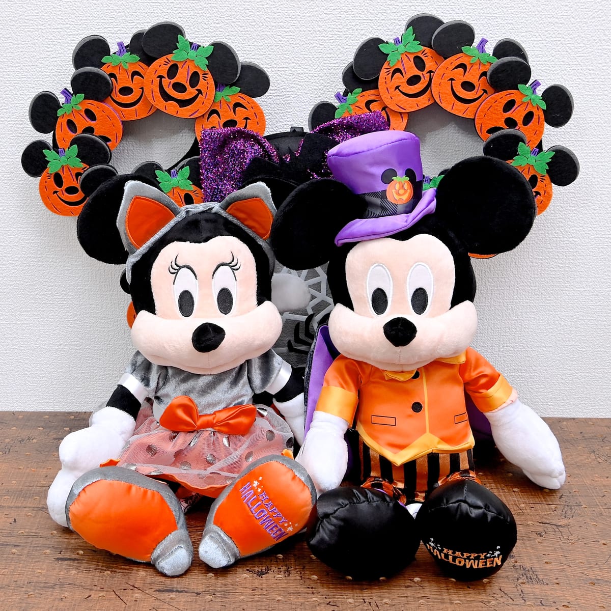 ハロウィーンカラーのミッキー＆ミニー！ディズニーストアDisney