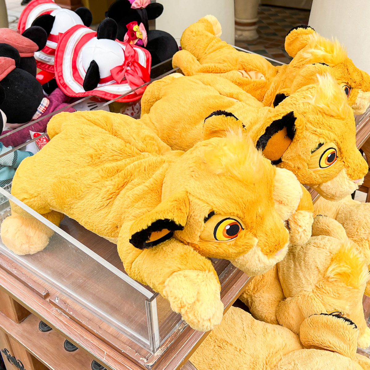 シンバデザイン！東京ディズニーランド『ライオン・キング』ぬいぐるみ