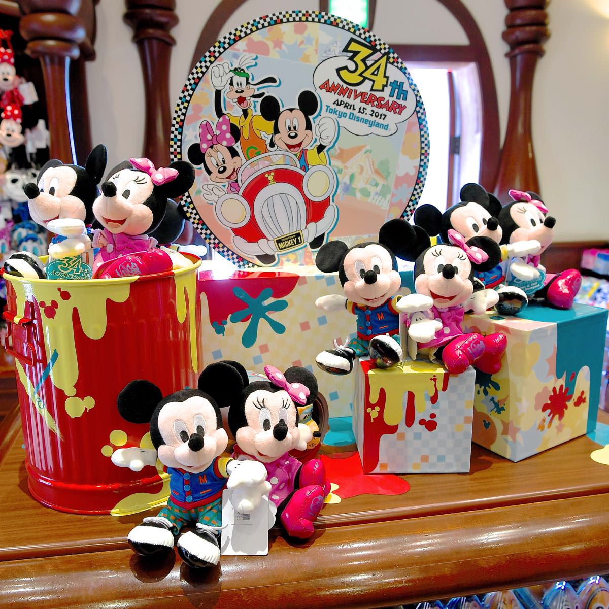 トゥーンタウンモチーフ！東京ディズニーランド34周年アニバーサリー