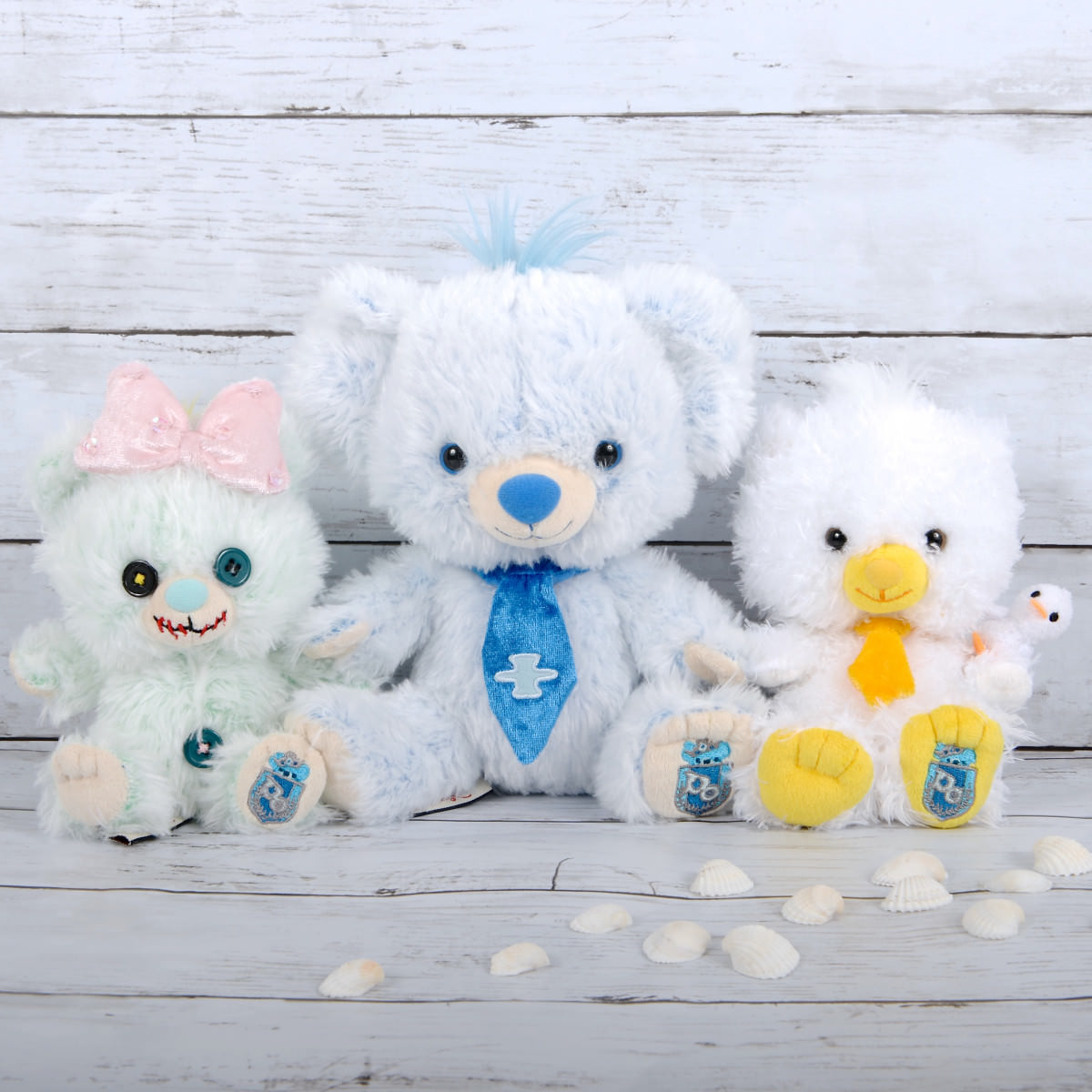 スティッチのユニベアが小さくなって登場！ユニベアシティ「ブルー