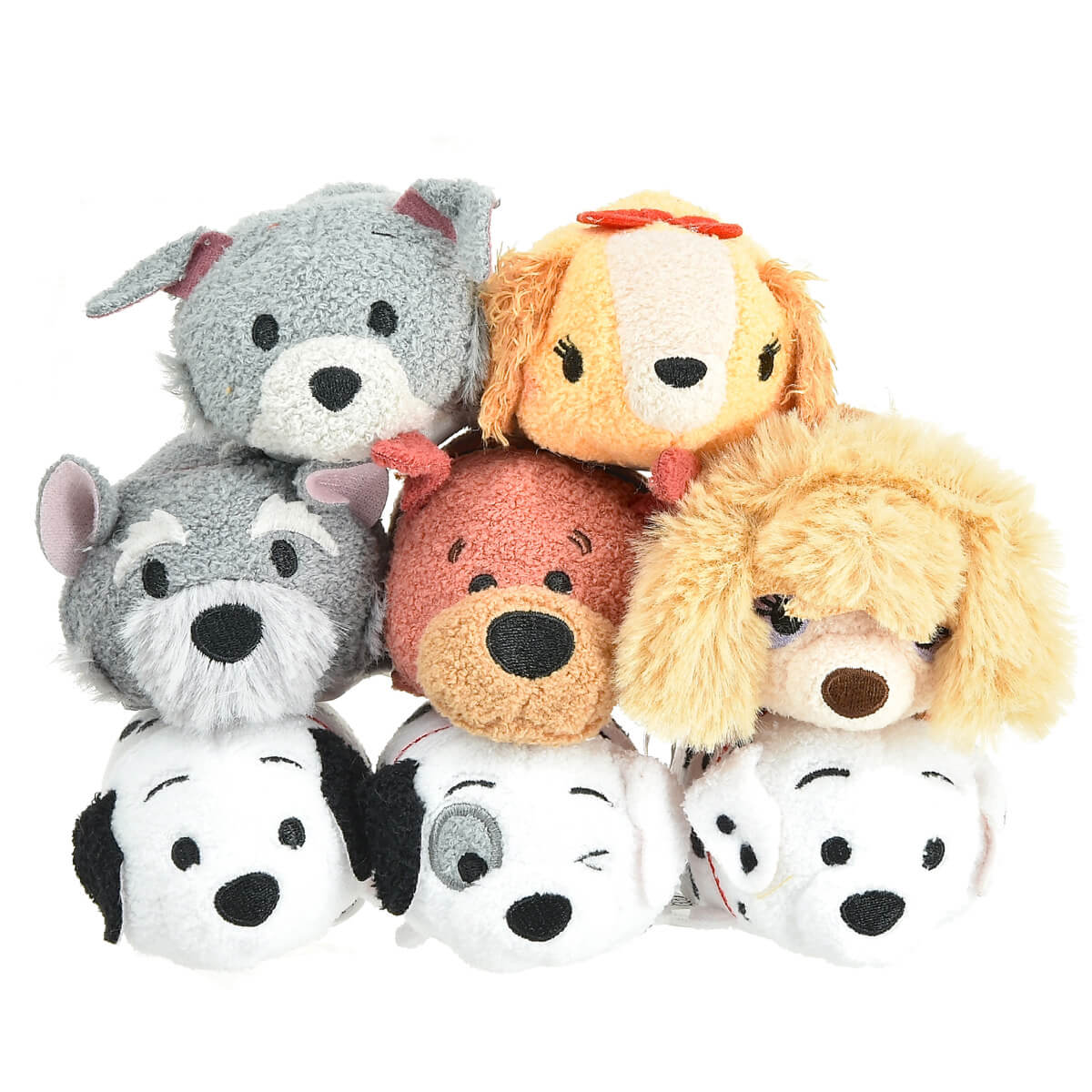 ドッグキャラが犬小屋に集合！ディズニーストア「ツムツム ぬいぐるみ