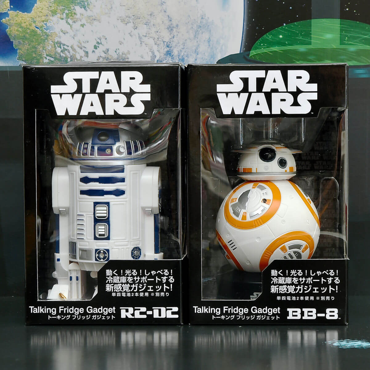 冷蔵庫の中でR2-D2、BB-8がしゃべる！Hamme「STAR WARS/Talking Fridge