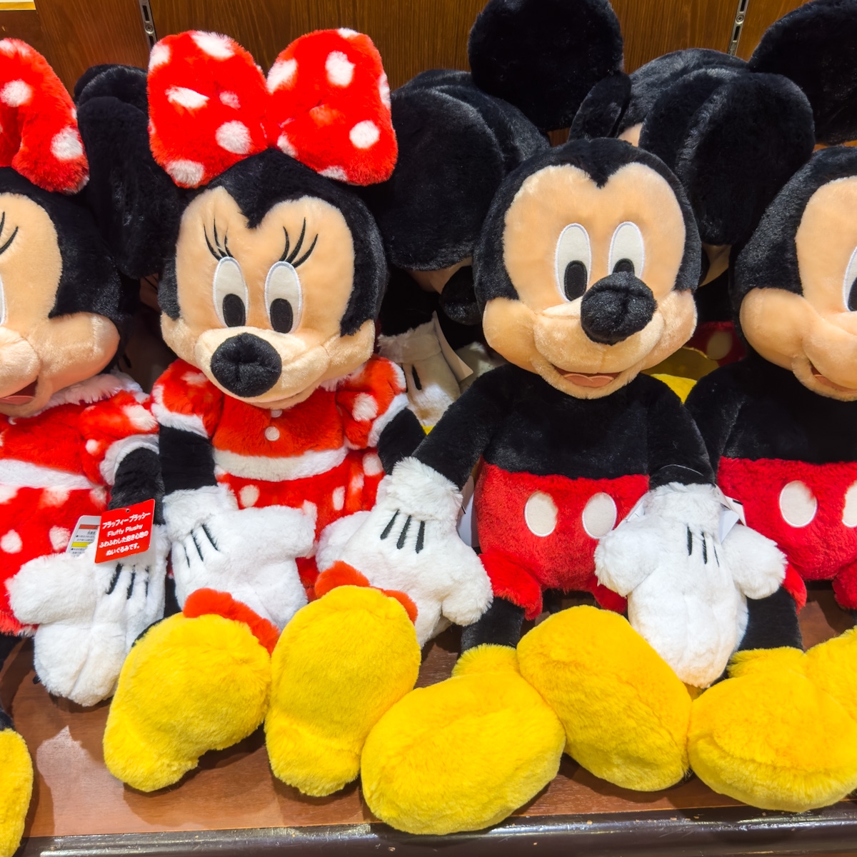 大きめサイズのミッキー&ミニー！東京ディズニーランド「ミッキー