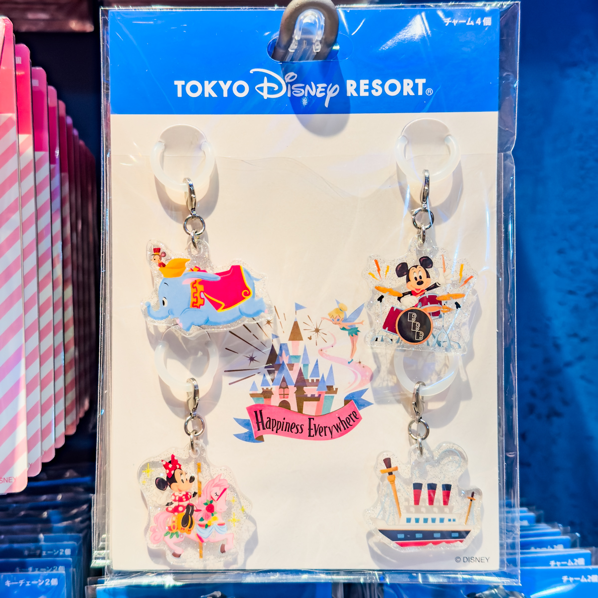 ビッグバンドビートデザインも！東京ディズニーリゾート 目印チャーム4