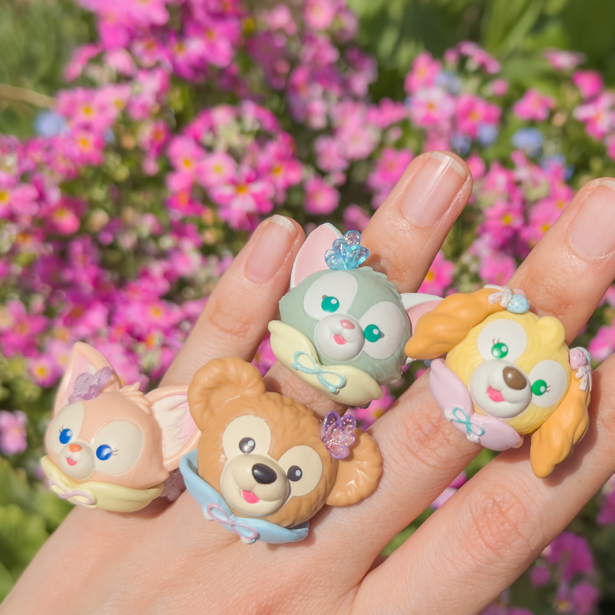 お顔デザインのかわいいリング（指輪）！東京ディズニーシー