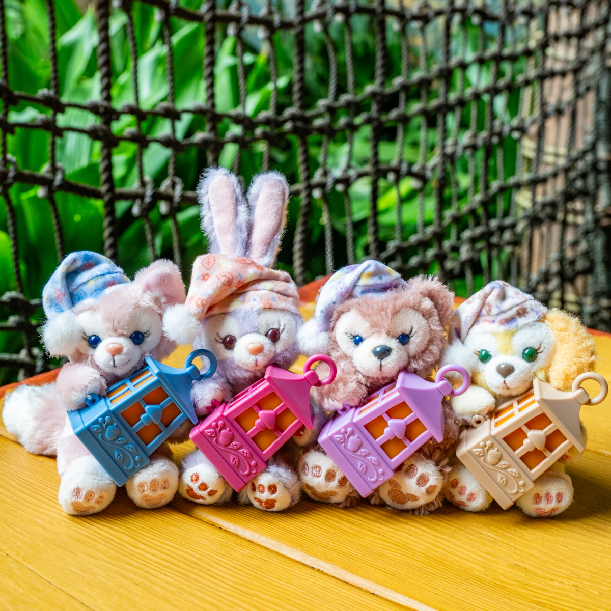 光るランタンを抱えたダッフィーたち！東京ディズニーシー”ダッフィー