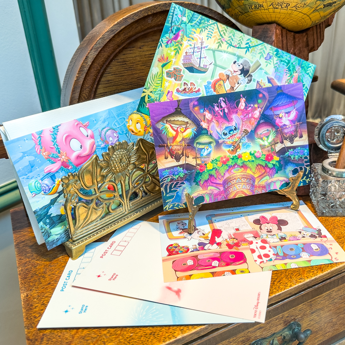 パーク風景とミッキーたちをデザイン！東京ディズニーリゾート