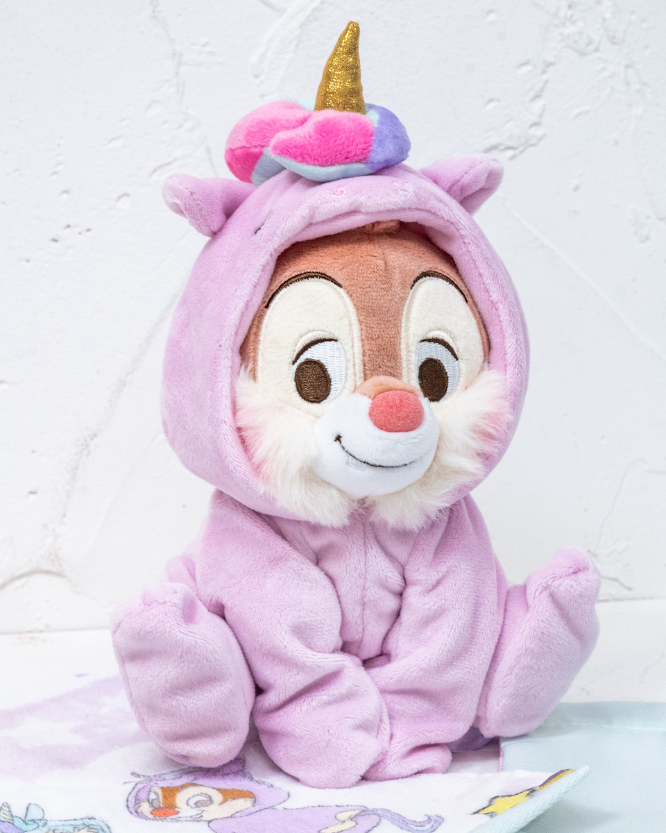 おそろいのユニコーンパジャマ姿がかわいい！ディズニーストア チップ