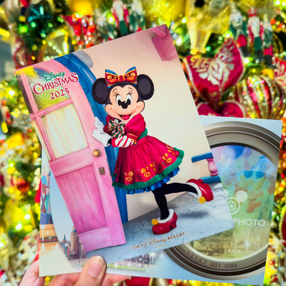 トイズ・ワンダラス・クリスマス！」衣装のミッキー、ミニーの写真付き