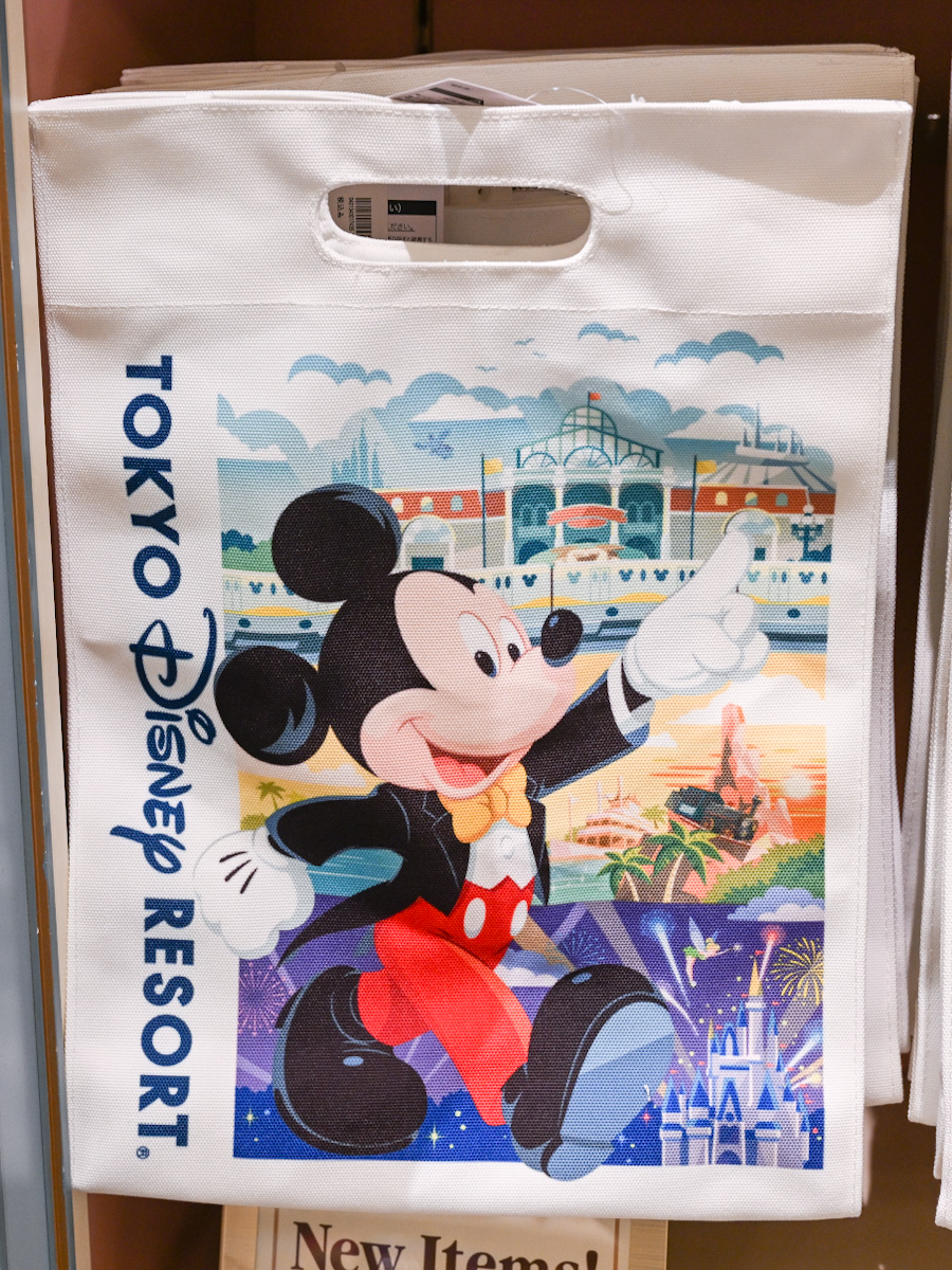 お買い物袋デザイン！東京ディズニーランド トートバッグ・きんちゃく -
