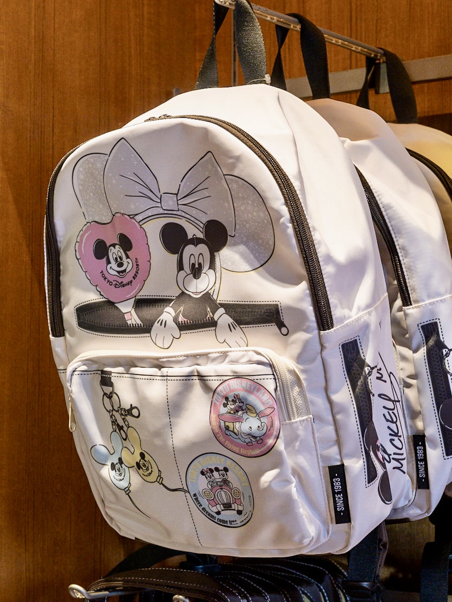 だまし絵デザイン！東京ディズニーランド リュックサック・トート