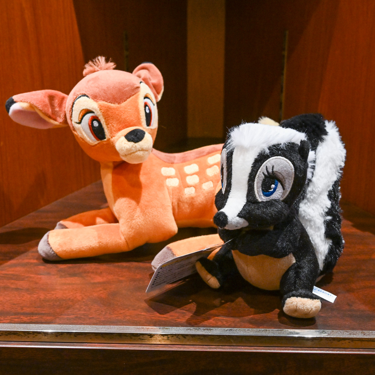 バンビ＆フラワー！東京ディズニーランド『バンビ』ぬいぐるみセット -