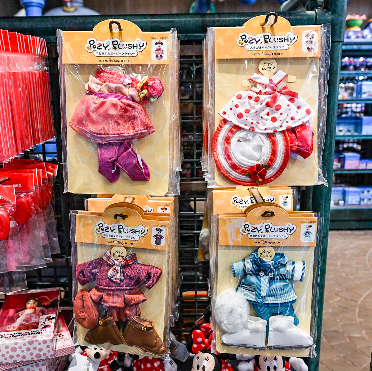 ミニーのスタイルスタジオ」コスチューム4 種！東京ディズニーランド