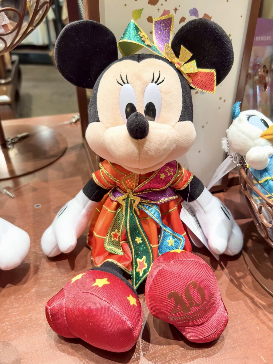 ディズニー 40周年 ガーランド タペストリー バッグ ぬいば ミニー