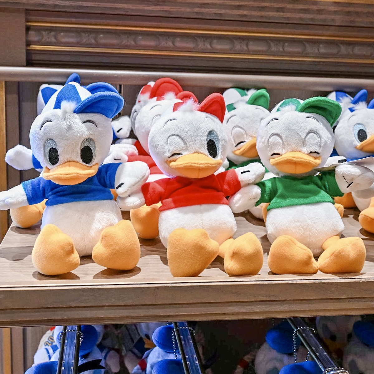 ヒューイ、デューイ、ルーイ！東京ディズニーランド「ミッキー